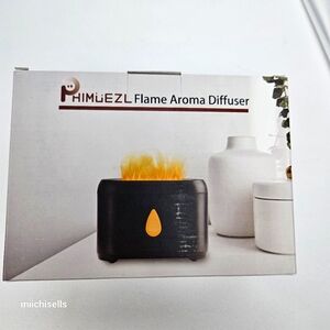 Aroma Diffuser For Essential Oils Cool Mist Flame